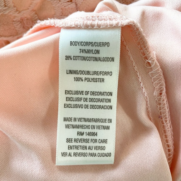 Julia Jordan Pink Lace Dress Size 4 - Picture 10 of 11